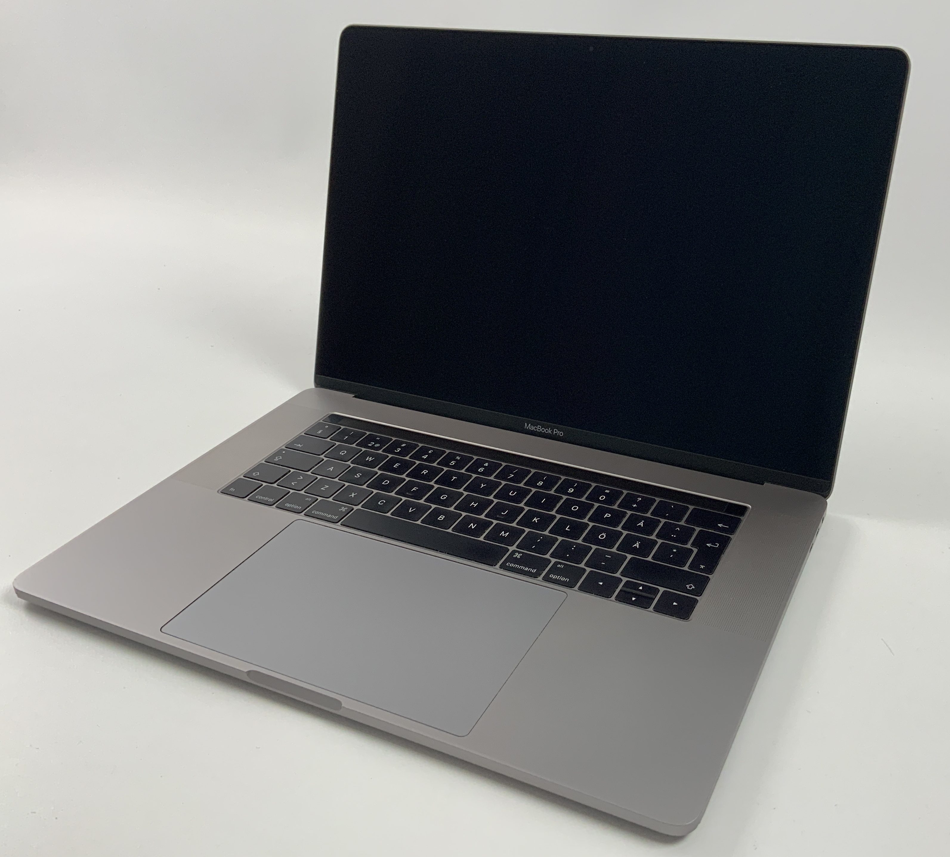 MacBook Pro 15" Touch Bar Late 2016 (Intel Quad-Core i7 2.9 GHz 16 GB RAM 512 GB SSD), Space Gray, Intel Quad-Core i7 2.9 GHz, 16 GB RAM, 512 GB SSD, Kuva 1